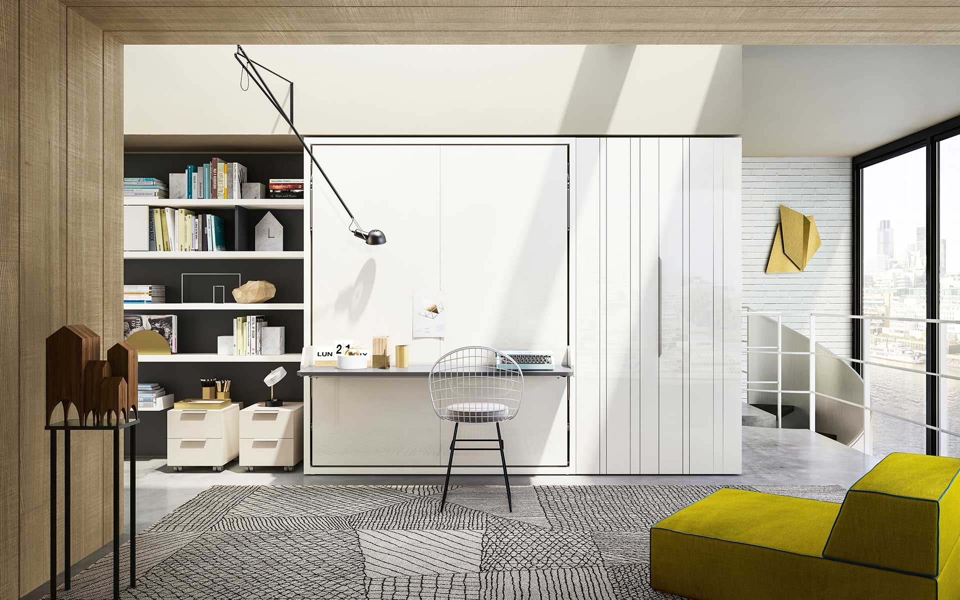 Opklapbed Penolope Bureau BedHabits 7